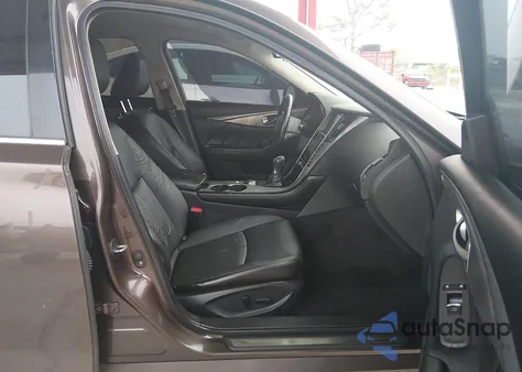 2015 Infiniti Q50 from USA, damaged, VIN JN1BV7AP0FM334287